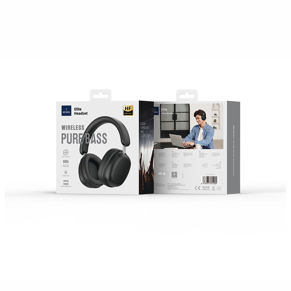 Wiwu TD-05 Elite Serisi Ayarlanabilir Katlanabilir Pure Bass Hi-Fi Kulak Üstü Bluetooth v5.3 Kulaklık Wiwu TD-05 Elite Serisi Ayarlanabilir Katlanabilir Pure Bass Hi-Fi Kulak Üstü Bluetooth v5.3 Kulaklık